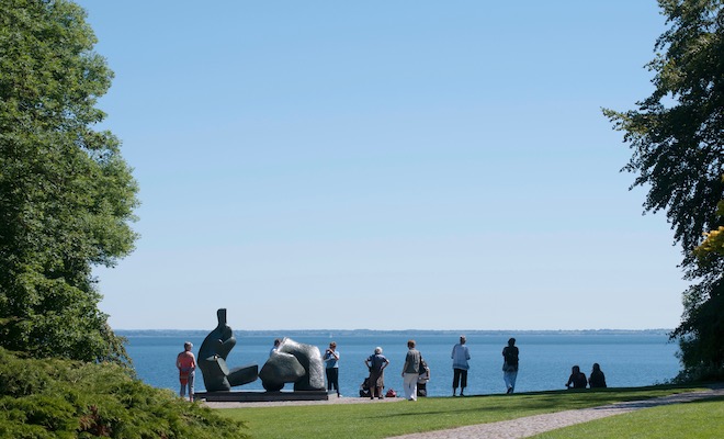 ルイジアナ近代美術館・海