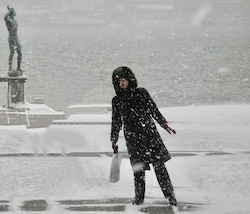 stockholm winter snow